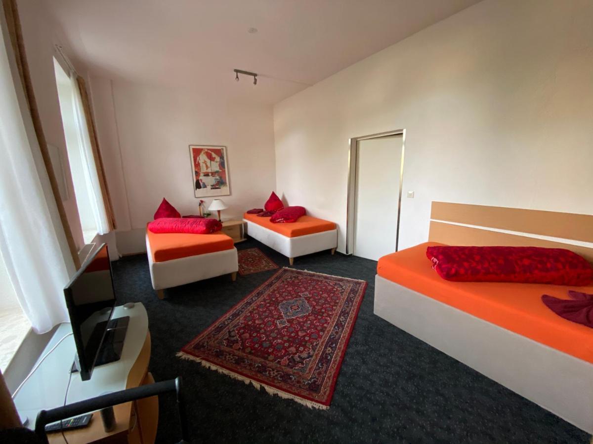 Hotel Alte Schmiede Weisswasser Exterior foto